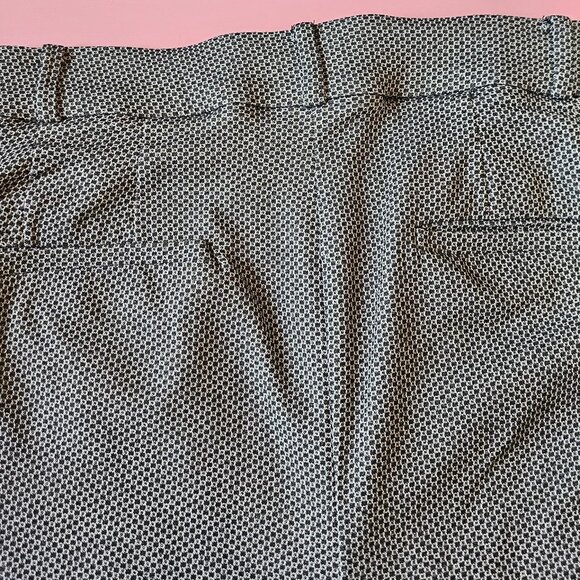 Lane Bryant The Allie Women's Size 26L Pants Black and White Pattern Plus - Picture 3 of 5